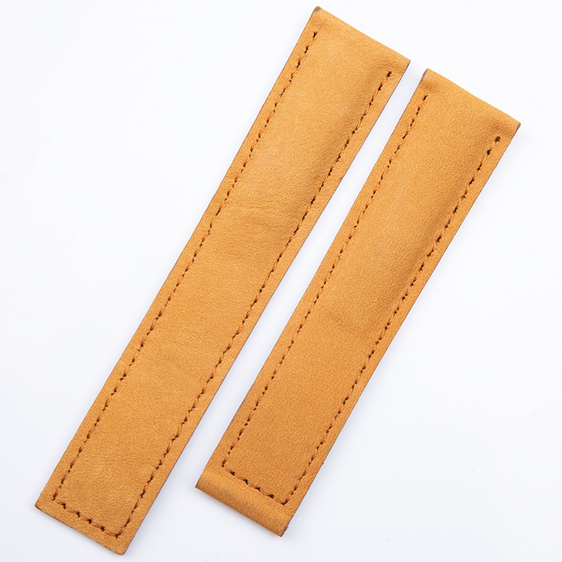 Premium 20mm matte suede leather watch strap For BIG NAMES