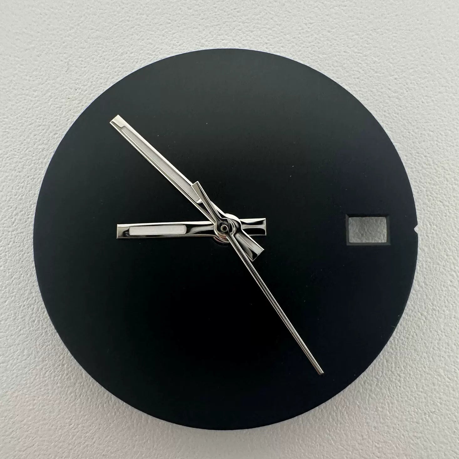 Musou Dial Modified total blank dial black with hand diameter 28.5MM fits NH35 NH36 NH38 mechanical movement no lume dial