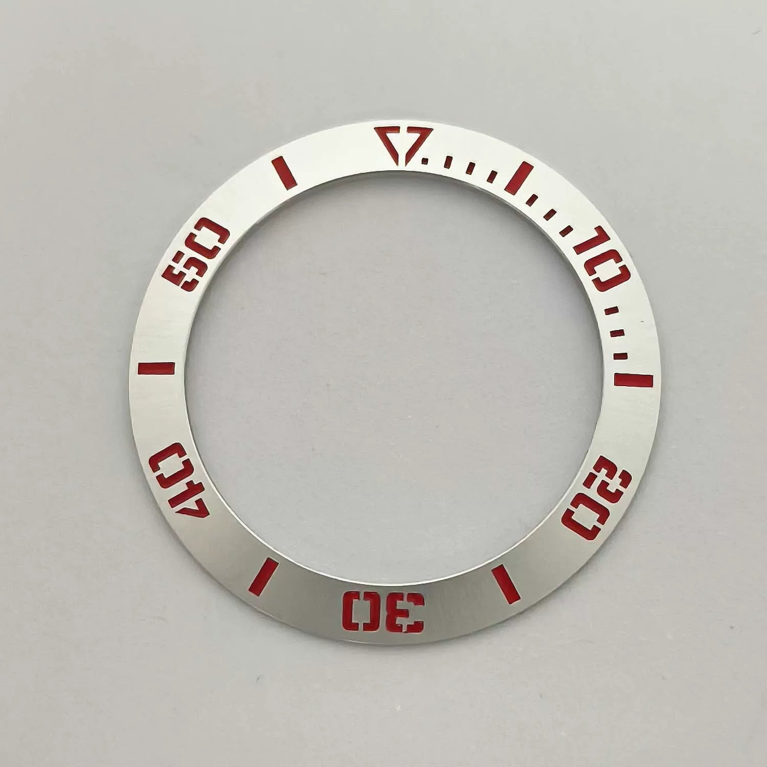 Samurai Bezel Insert digital striped aluminum Prospex Compass outer diameter 40mm inner diameter 31.5mm thickness 1.4mm