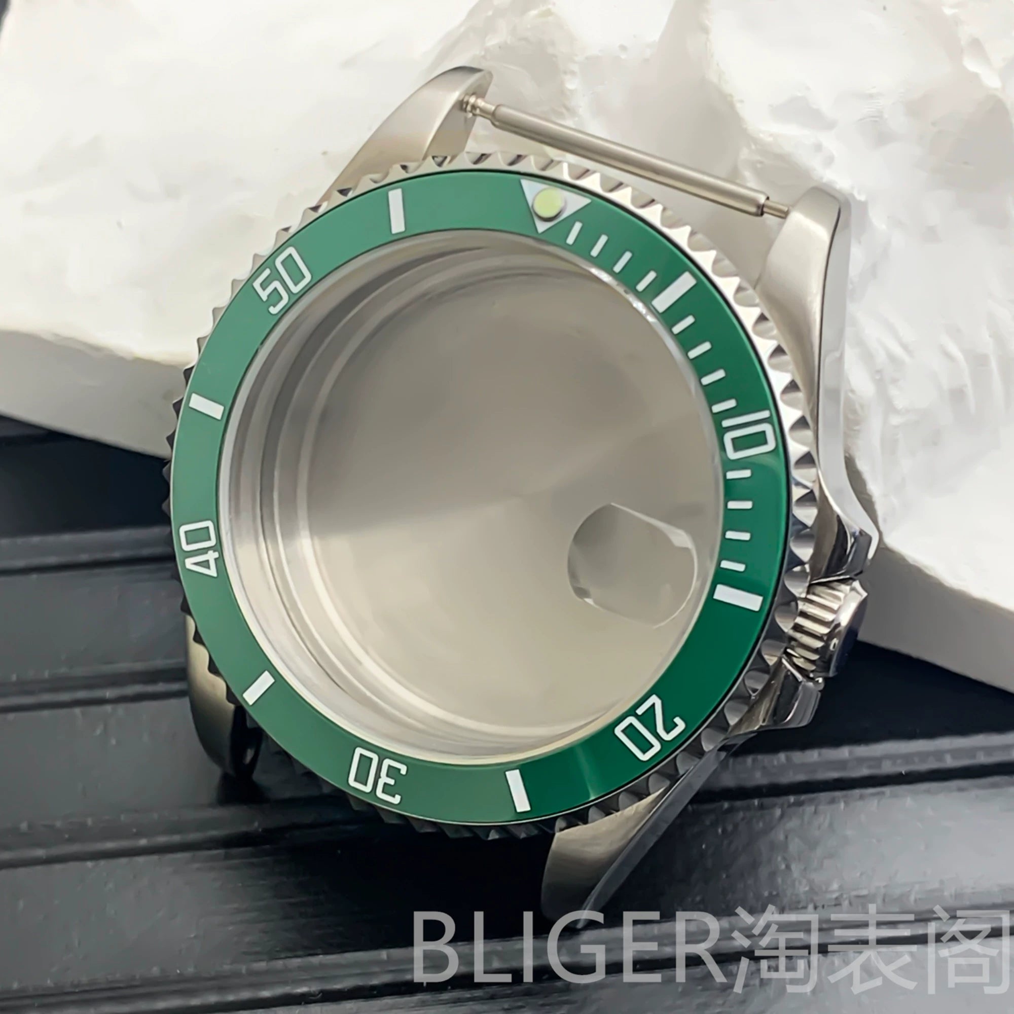 36mm 38mm Submariner Case GMT Bezel NH34 35 36 ETA2824 PT5000 Sapphire 10bar