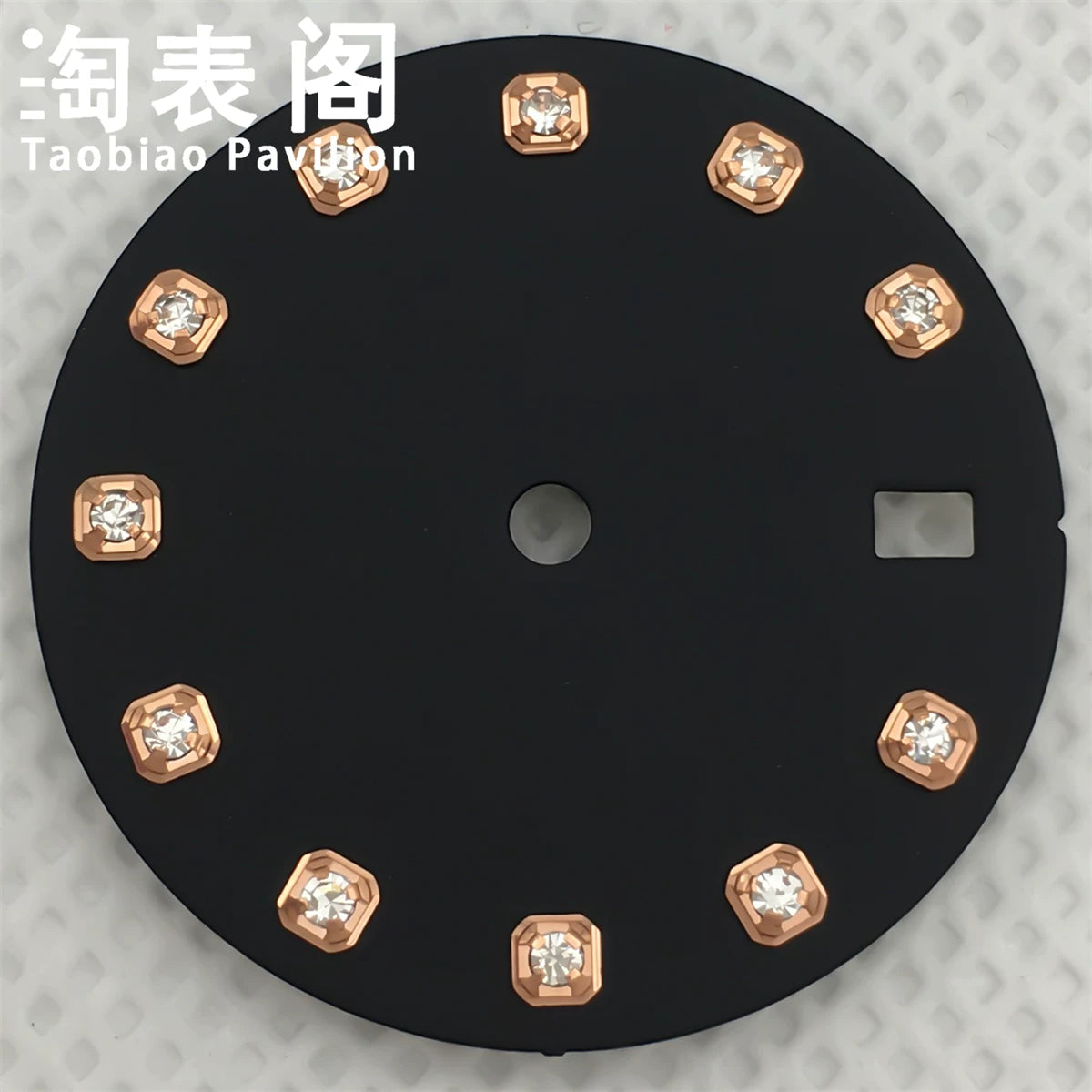 20.5Mm Ladies Watch Dial Diamond Index for NH05A NH06A Movement Modified Accessories