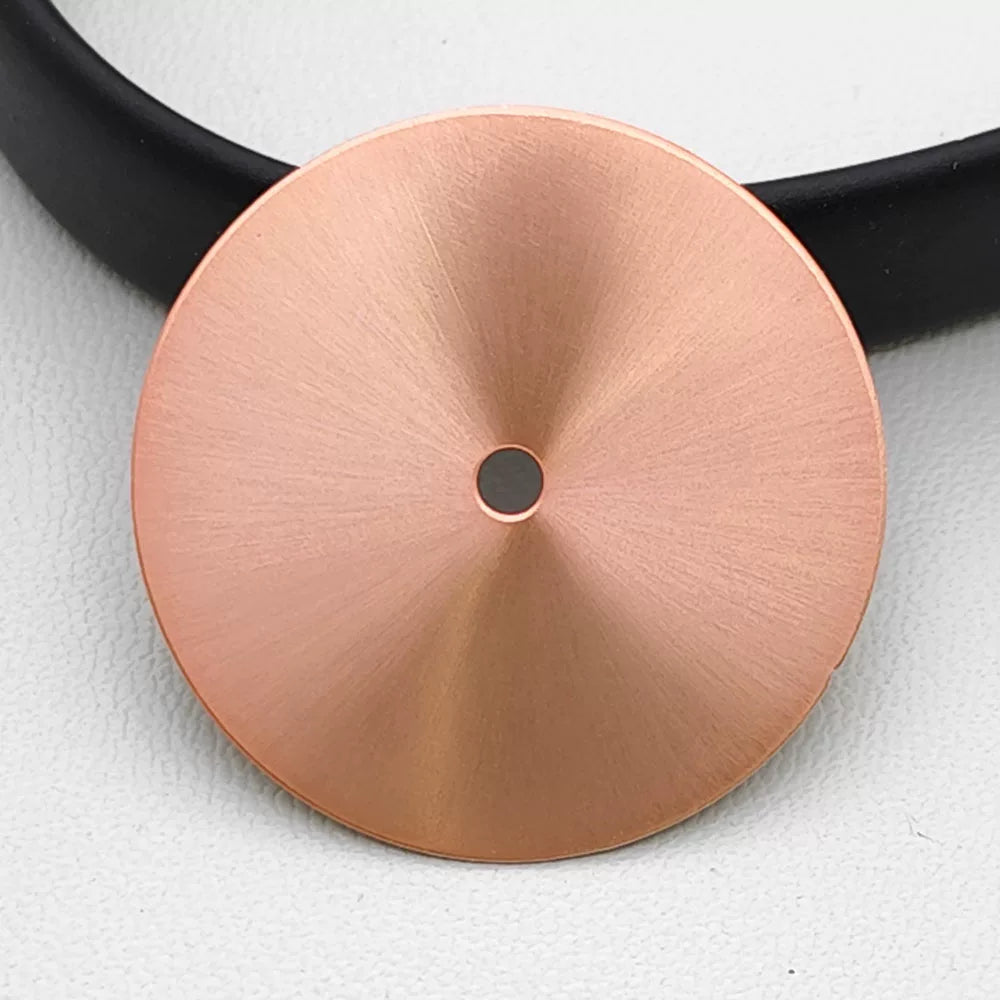 Total Blank Dial Full steril for custom 28.5mm for NH35/NH36 Movement no date window no lume