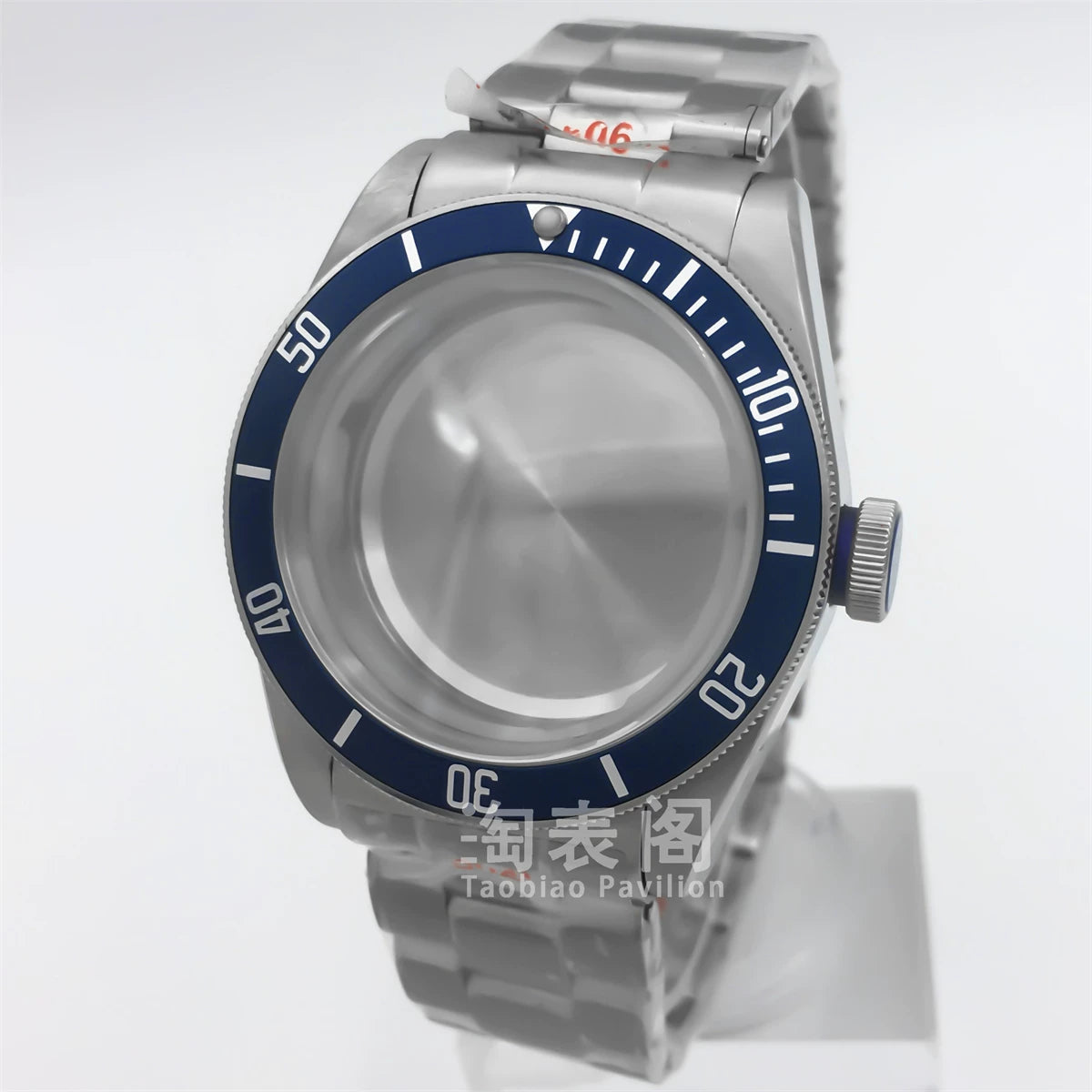 41mm Black Bay Watch case for NH35 36 ETA2824 PT5000 movement,Domed sapphire 10ATM