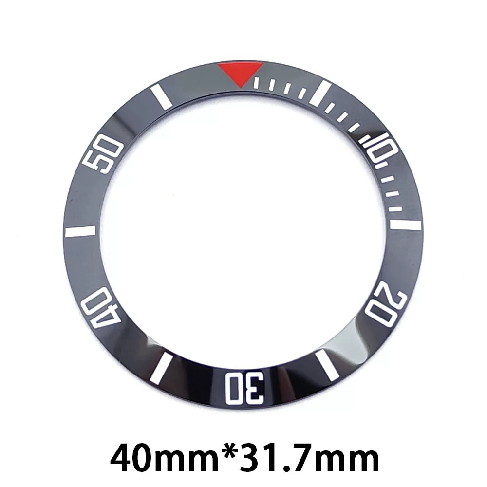 Slope Bezel Insert For 43mm Deep Sea James Cameron Watch Case Ghost King ceramic 40MM * 31.7MM