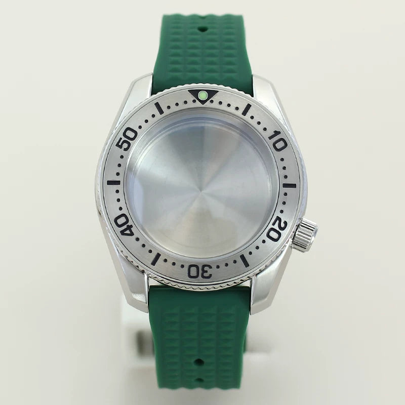 42mm Dive watch Case Modified SPB185/SPB187J1 316L stainless steel for the NH35/36 movement 10bar sapphire