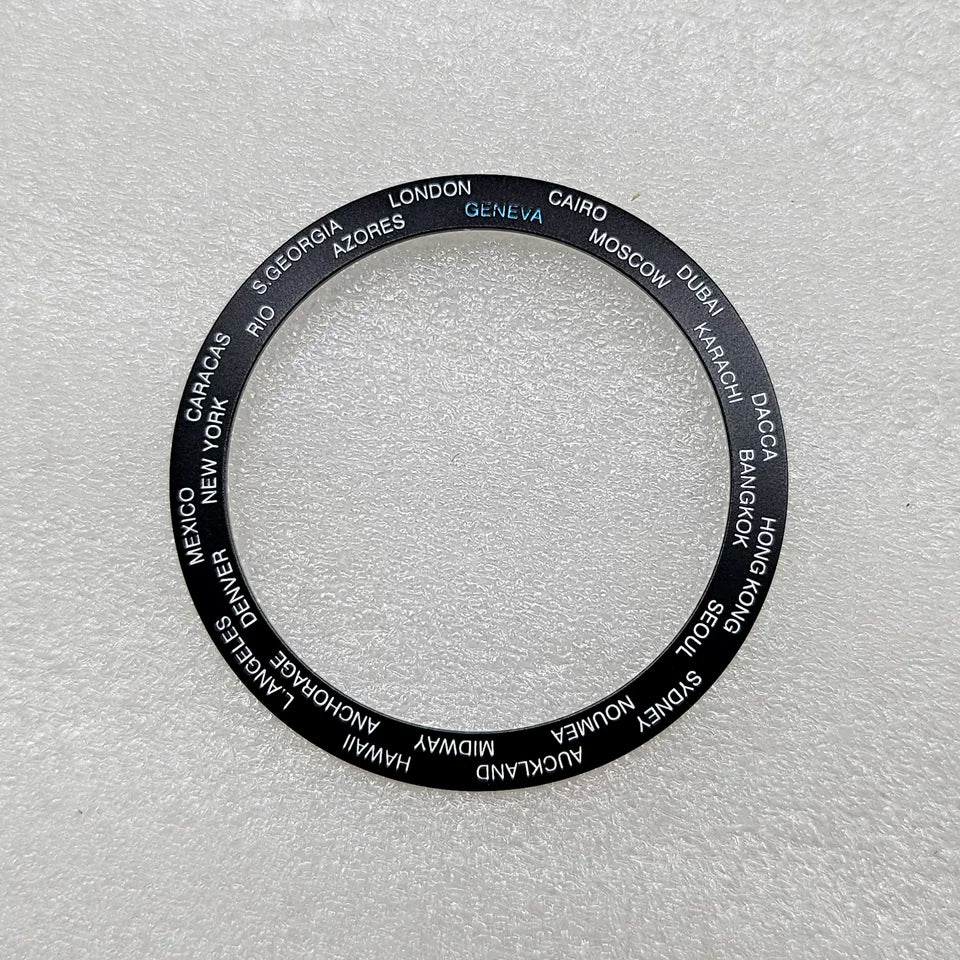 Special Sophisticated ceramic Bezel Insert 38MM x 30.6MM English outer ring