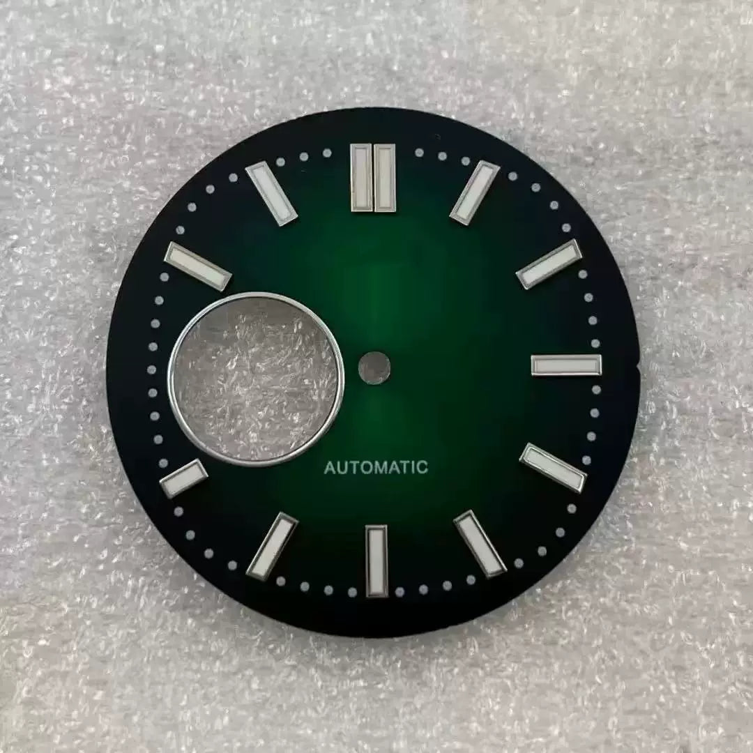 Sunburst 30.5mm NH38 Dial Nautilus green luminous