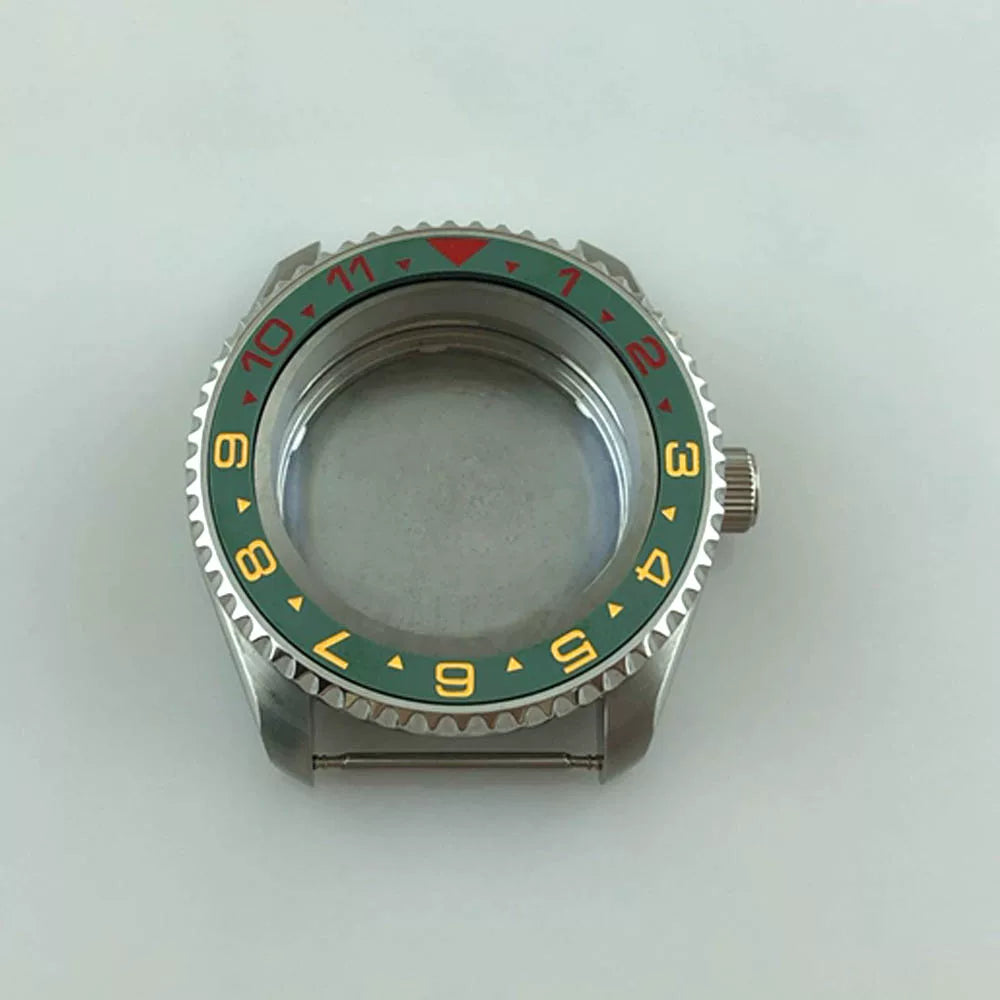 42MM Diver Case 316Lstainless steel sapphire mirror fit NH35/NH36 nh34 nh38 automatic movement 10Bar