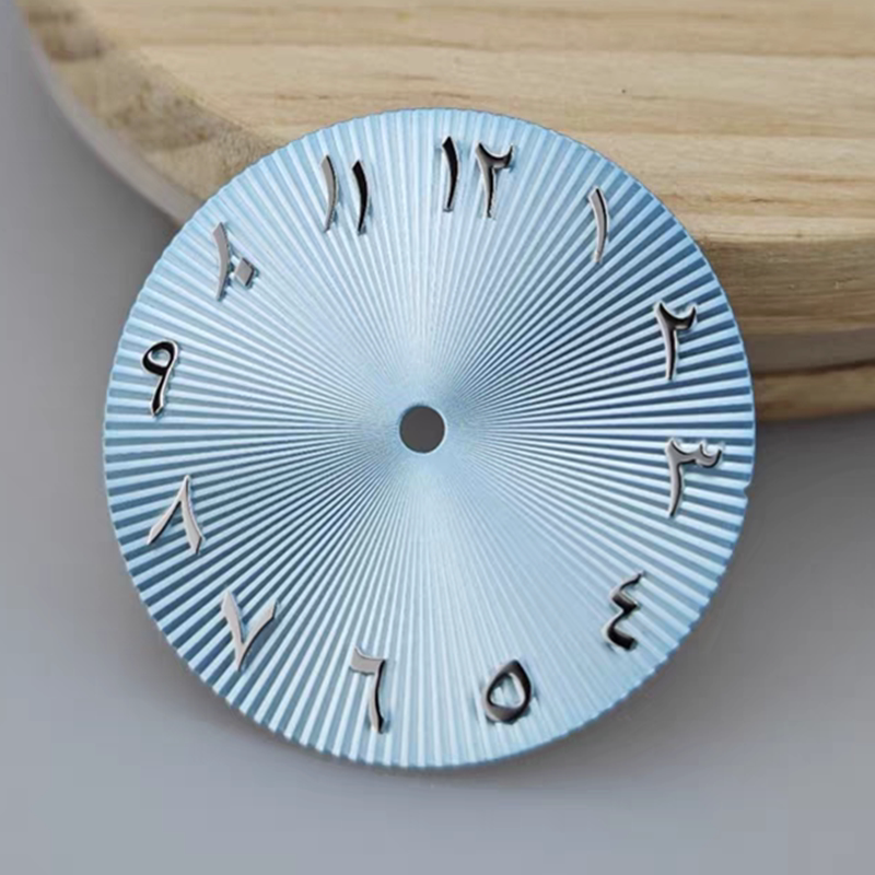 NH35 Dial Middle East Dial Radius Texture DIY Modified Mechanical Watch Accessories Size 28.5mm