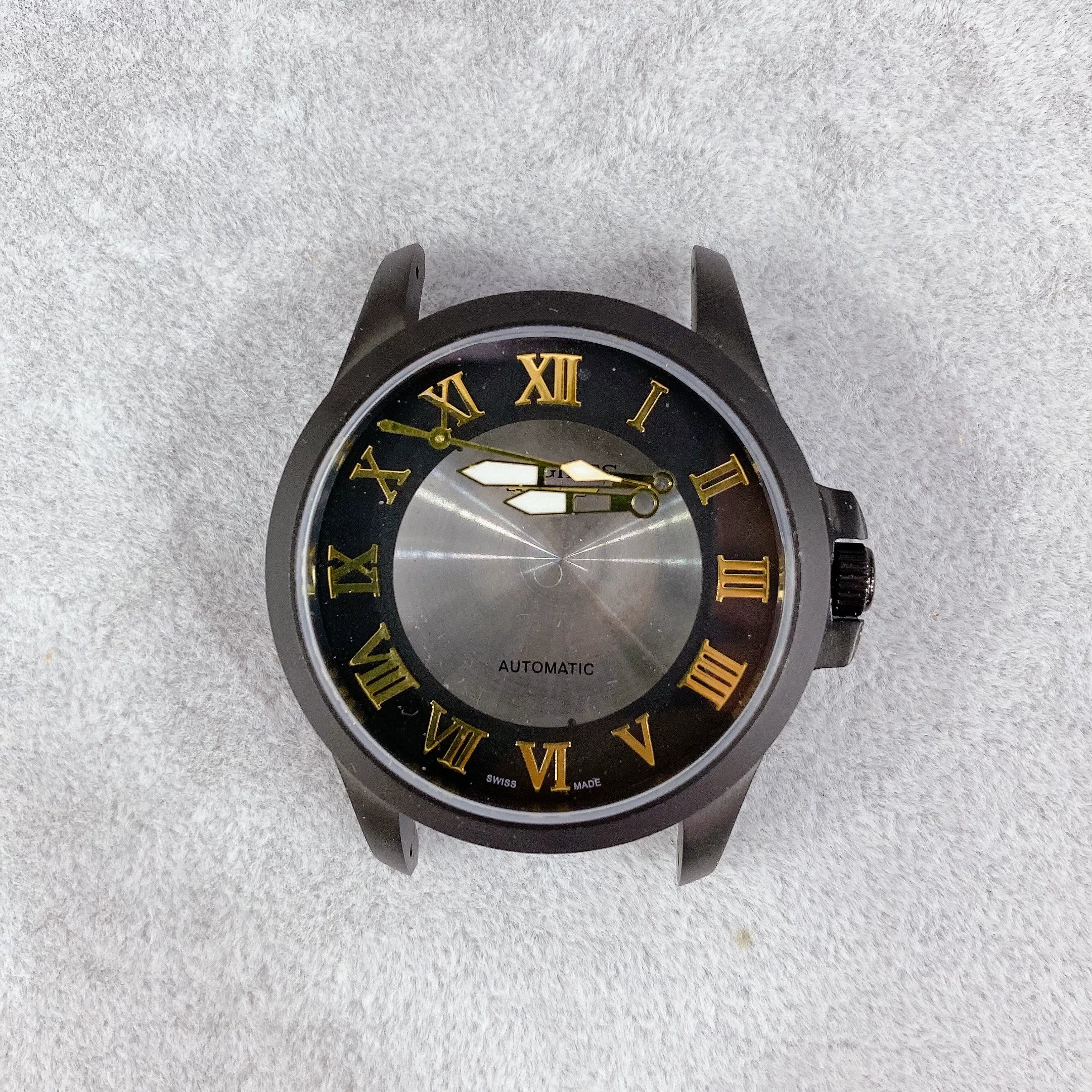 41mm Miyota 8N24 case 82S0 case 8215 hollow case full set men's 41mm 316 Stainless steel Sapphire 3ATM