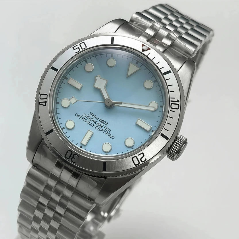 39MM BB58 Mod Watch Dome Sapphire TMI NH35 Movement 10ATM