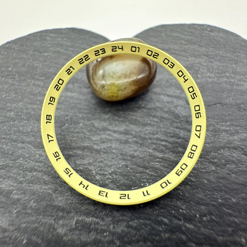 30.3mmチャプターリング SKX007ケース用24時間スケールチャプターリング NH35ケース用プラスチックインナーシャドウ