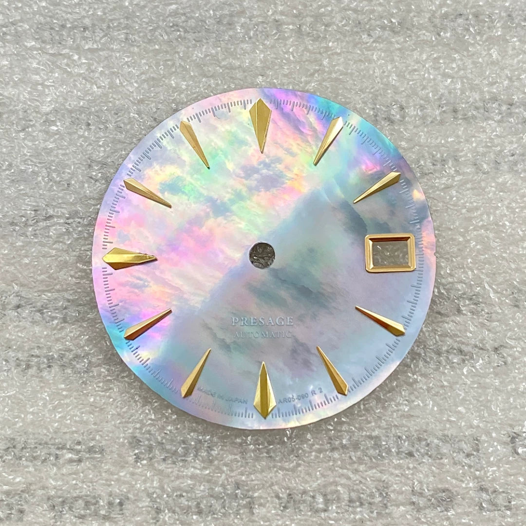 28.5mm Cocktail Dial MOP Half Sterile for NH35 movt