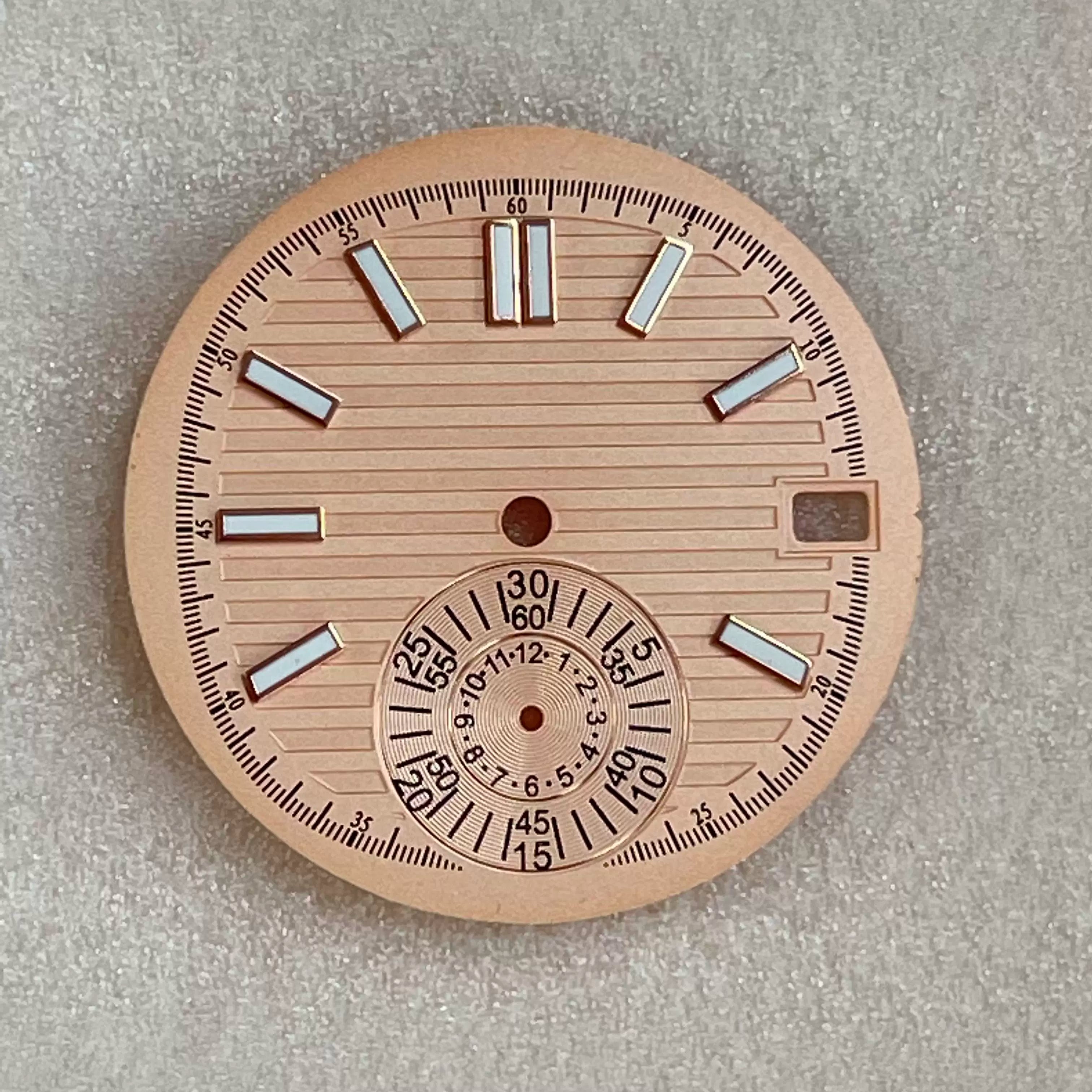 28.5MM modified VK61 dial Green luminous without logo