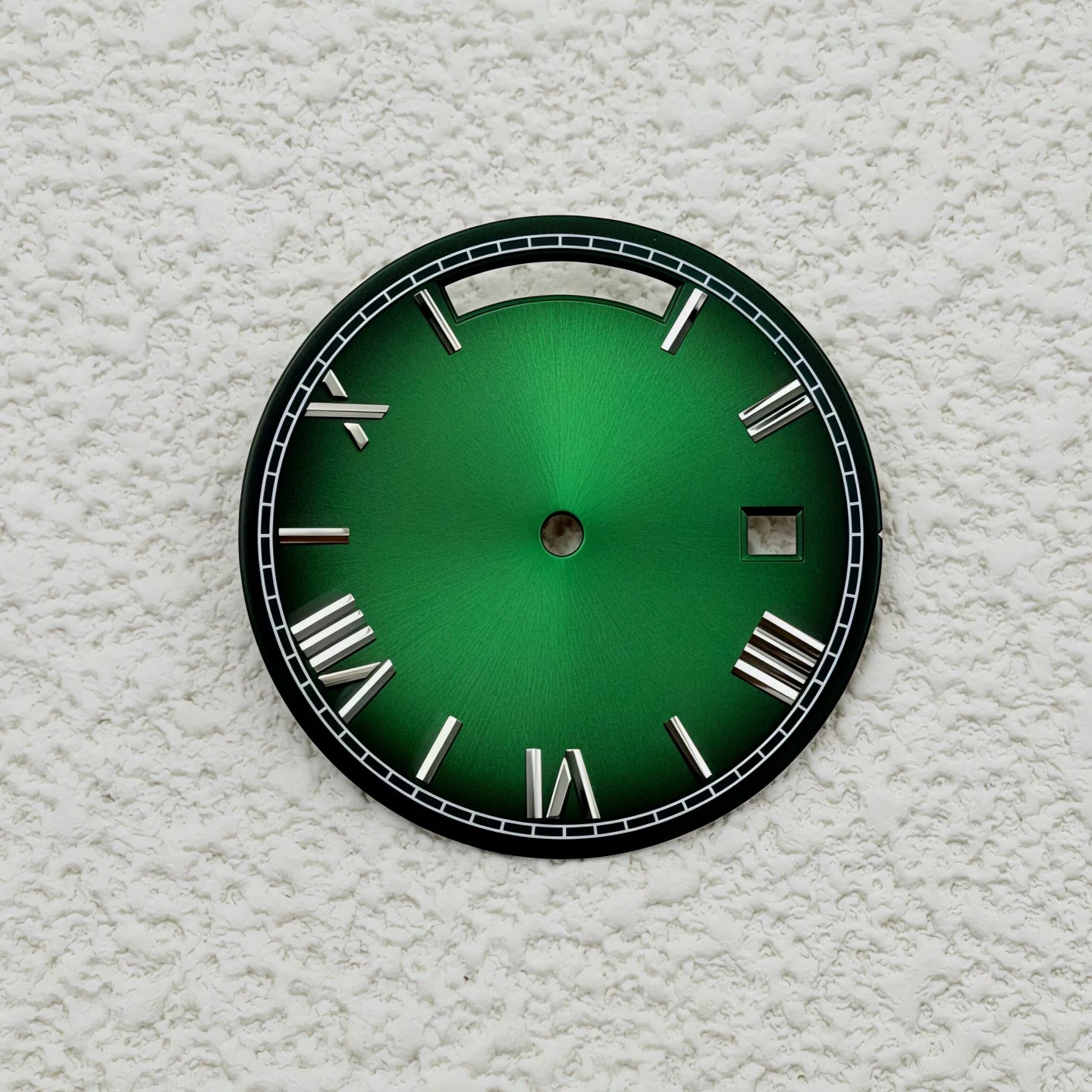 Sterile Miyota 8285 dial Roman Number 31MM Sunburst dial no lume
