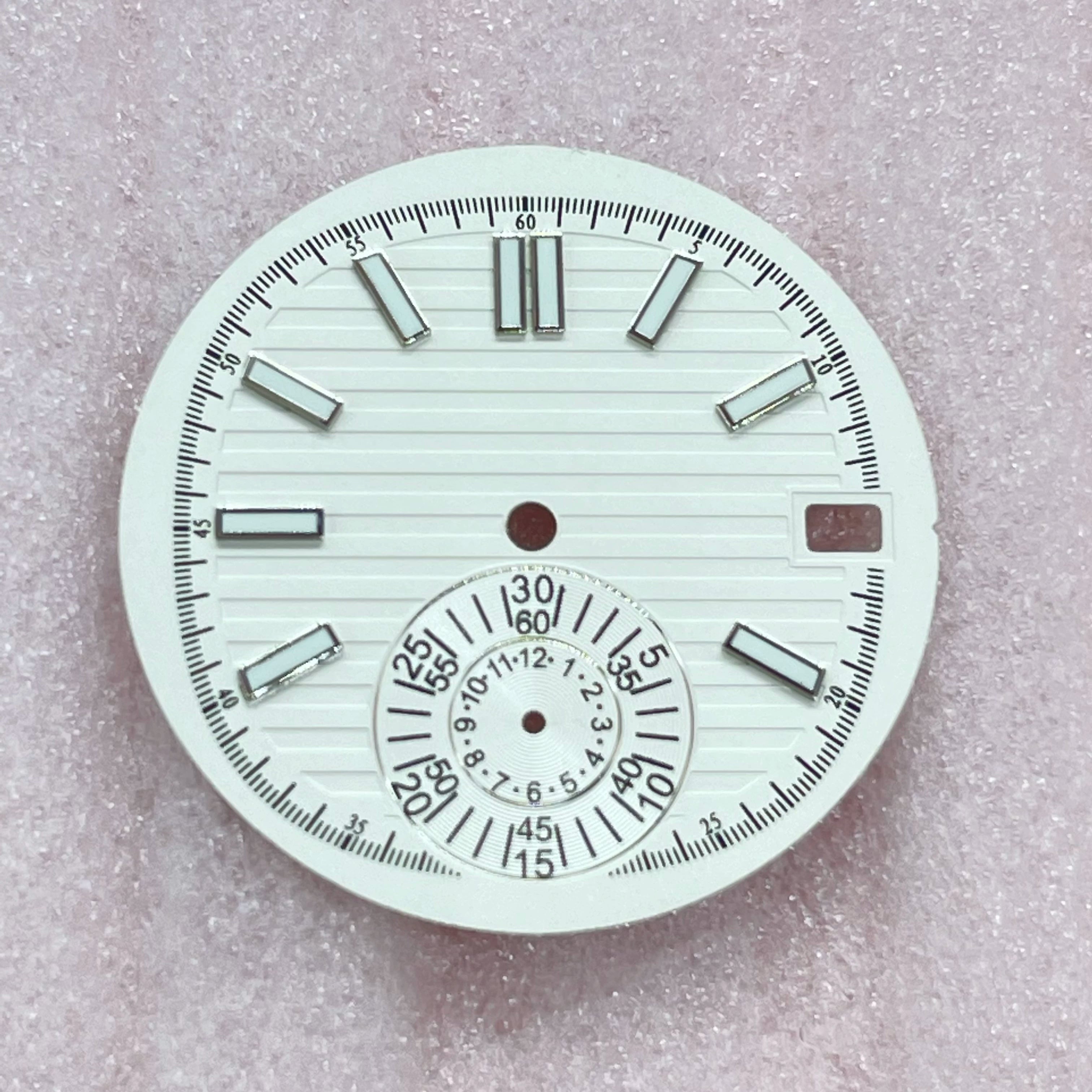 28.5MM modified VK61 dial Green luminous without logo