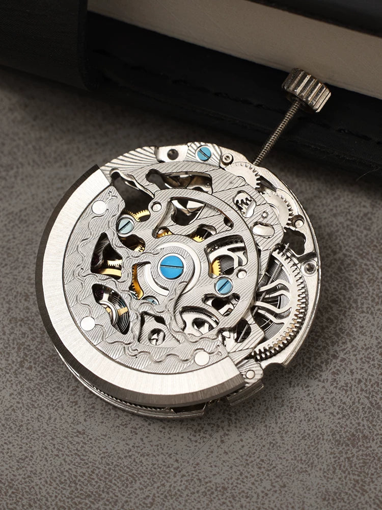 Seagull ST1701K Automatic movement hollow bare pendulum 6 o'clock sub seconds