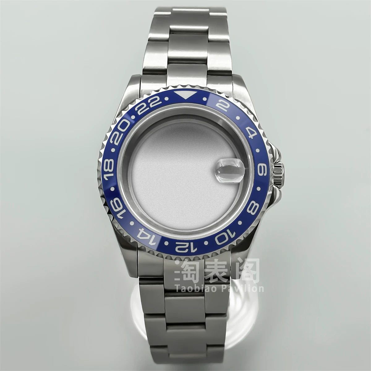 Modified Submariner Case 36mm/38mm GMT Case ceramic bezel sapphire glass for NH35 34 36 38 Etc movement