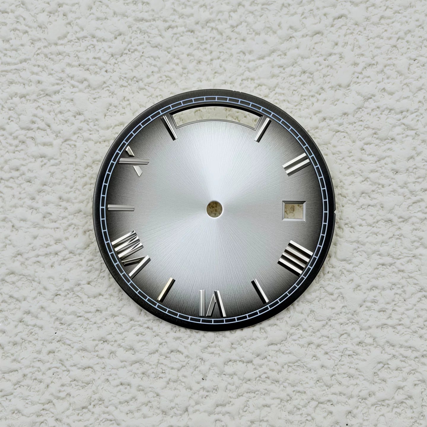 Sterile Miyota 8285 dial Roman Number 31MM Sunburst dial no lume