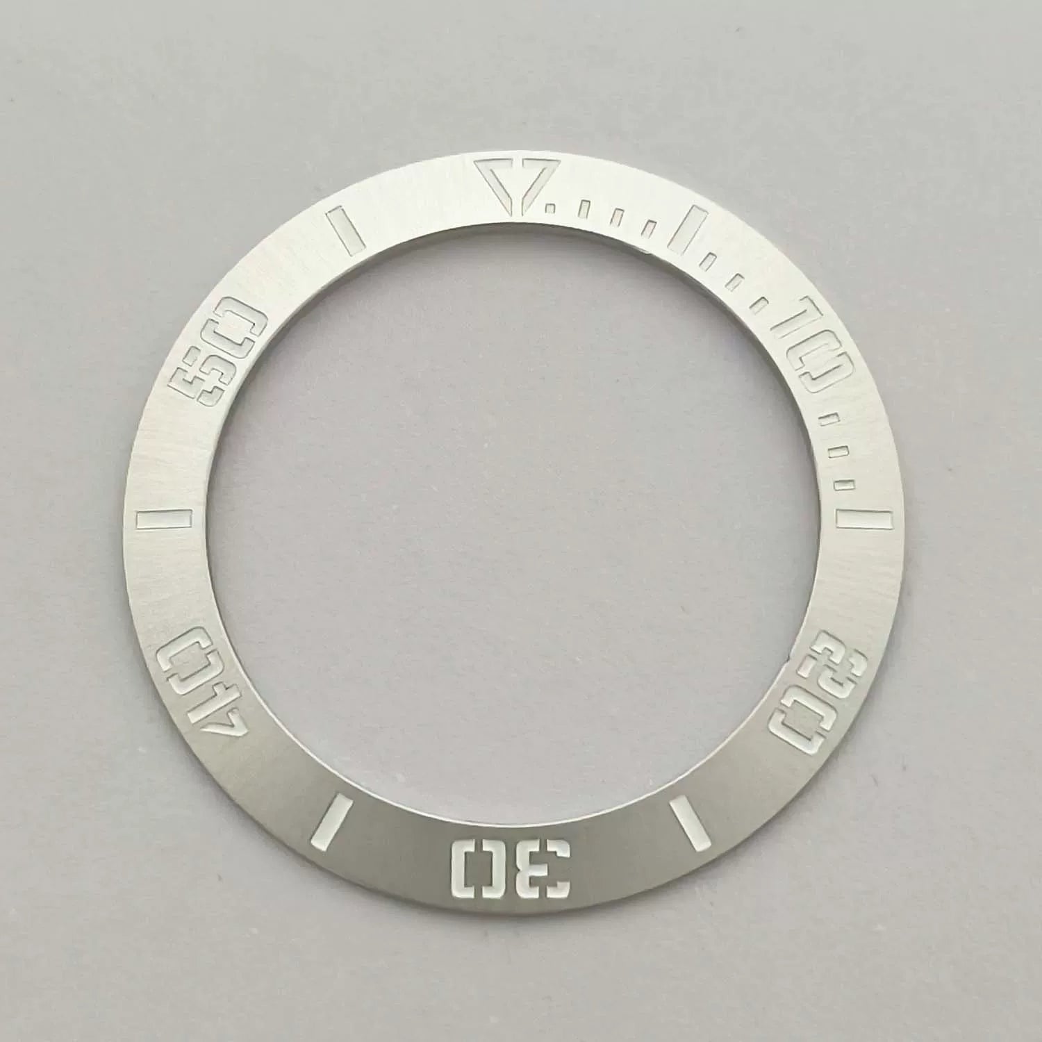 Samurai Bezel Insert digital striped aluminum Prospex Compass outer diameter 40mm inner diameter 31.5mm thickness 1.4mm