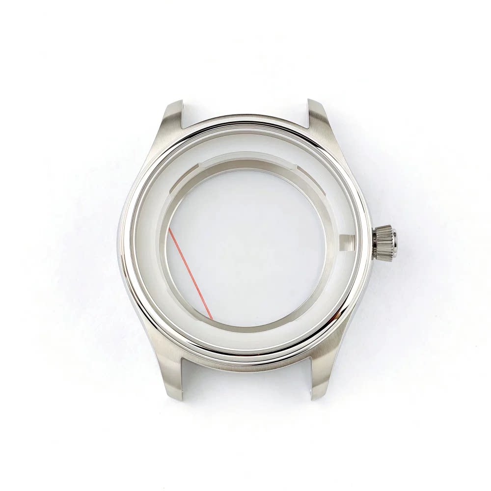 2nd generation cocktail Watch case sapphire Crystal Men 40mm Women 34mm couple Watches parts for NH35 36 38 34