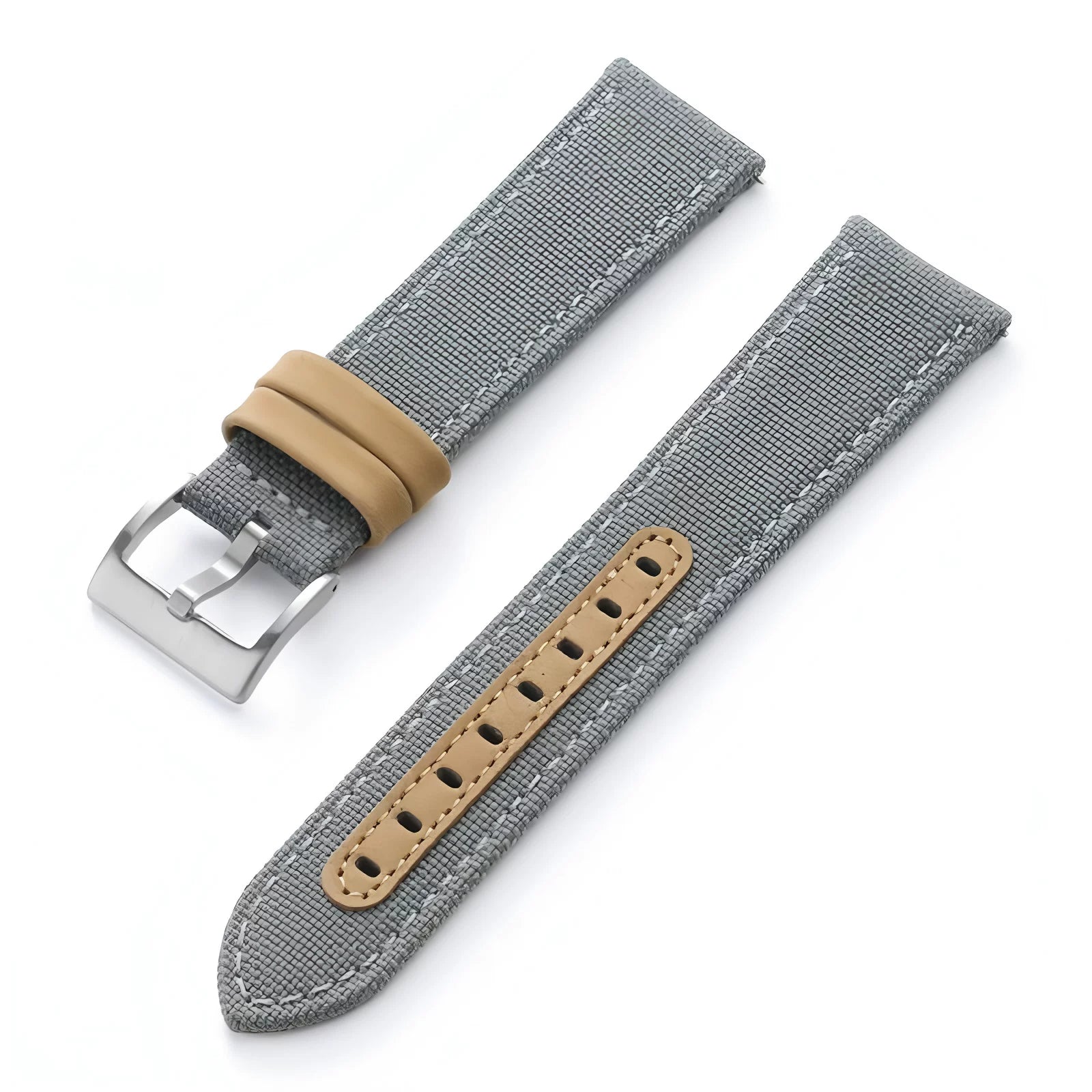 Canvas strap Waterproof Nylon Watch Band with Sport Adapt quick release 20/22mm