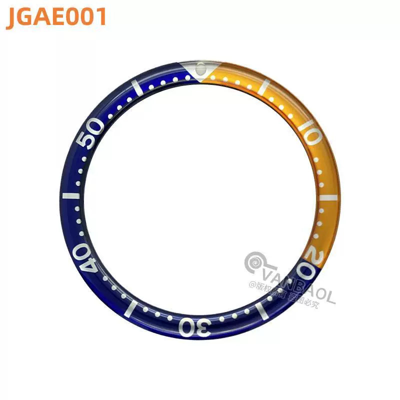 Resin Bezel for Skx007 Watch accessories 39mmx32.2mm