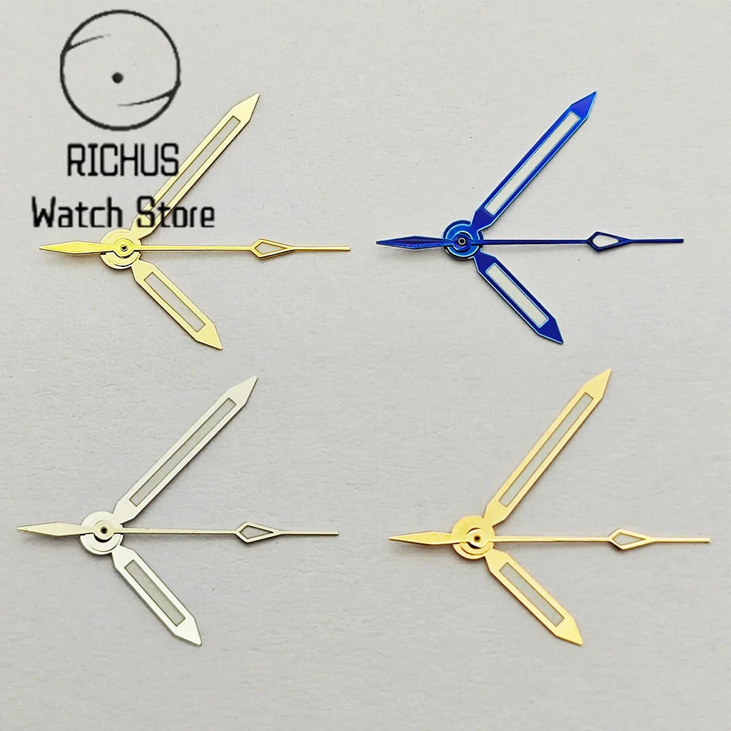 Watch Hands Green Luminous Silver Blue Gold Fit NH35 NH36 ETA2824 2836 Miyota8205 8215 821A Mingzhu DG2813 3804 Movement