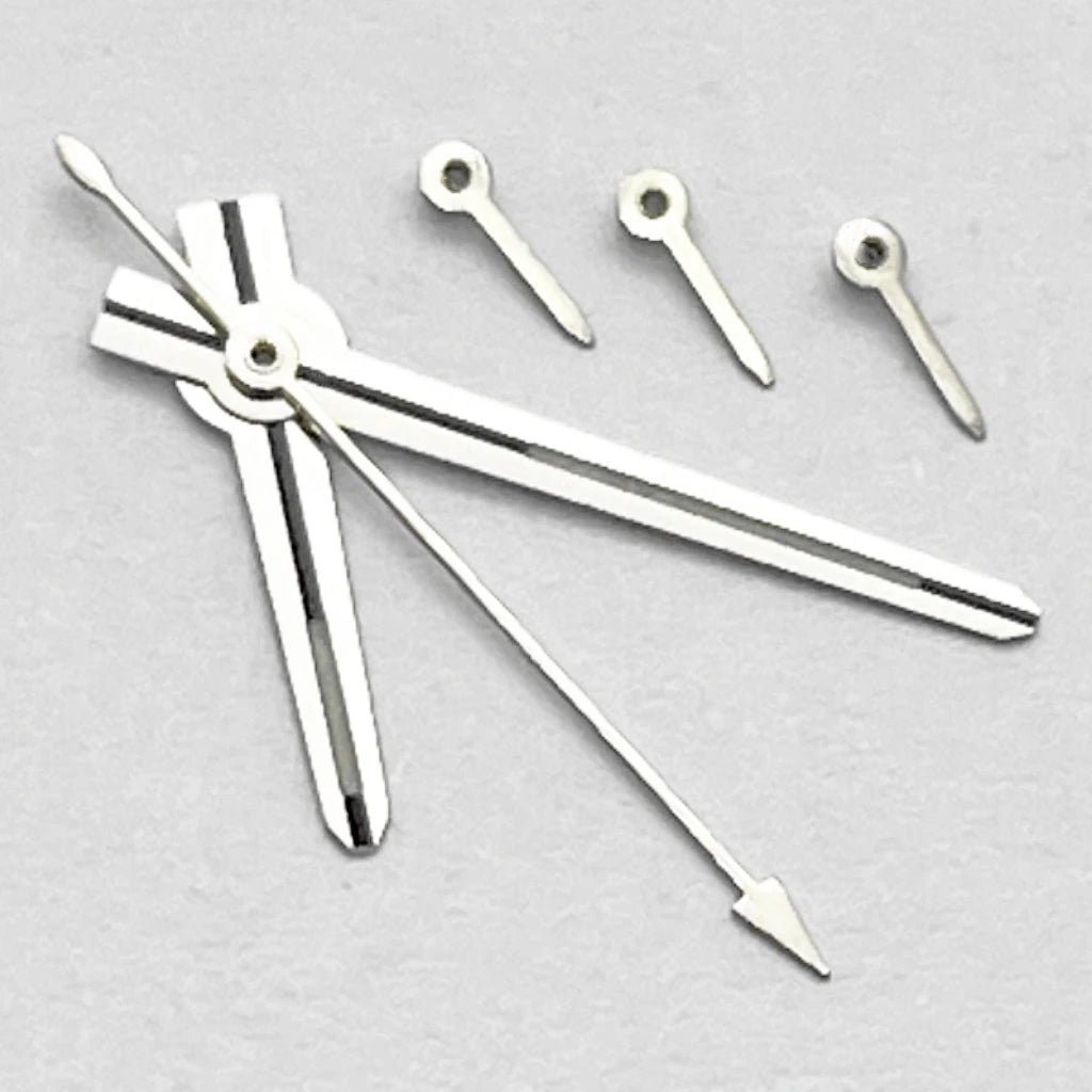 VK63 Watch Hands Silver/Gold/RoseGold Blue Luminous Fit VK63 Quartz 6-Hands Movement Watch Accessories