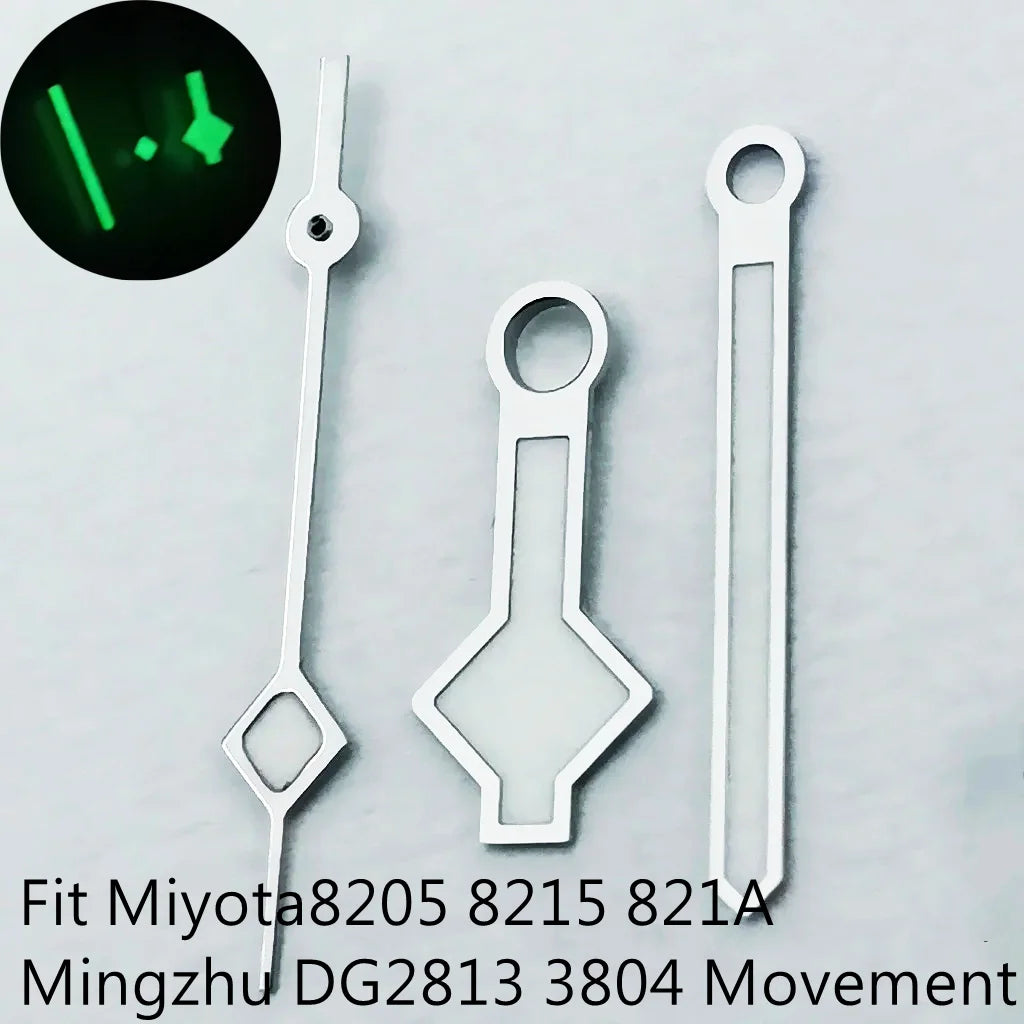 NH35Luminous Hands Snowflake Gold/Silver/Black/Rose Gold Watch Hand Watch Fit NH35 NH36A Miyota 82 Series ETA 2824 2836 Movement