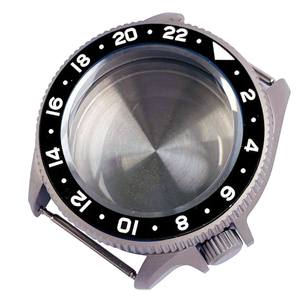 37mm Stainless Steel / Titanium SKX013 watch Case Stainless Steel 3.8 Crown for GMT NH34 NH35 NH36 NH38 ETA 2824 PT5000 ST2130 120clicks Ceramic Sapphire 20ATM