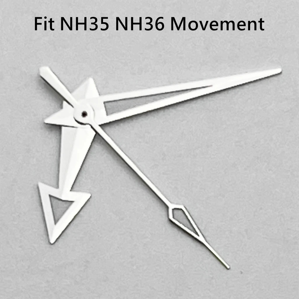 Arrow Watch Hands Silver/Blue/Gold Fit NH35 NH36 PT5000 ETA2836 2824 DG2813 3804 Miyota8215 8205 821A Movement Watch Accessories