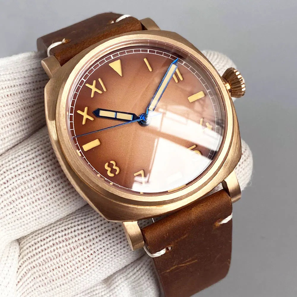 Tandorio CUSN8 Bronze /Stainless Steel Radiomir TD113B AR Sapphire Tandorio CUSN8 Bronze /Stainless Steel Radiomir TD113B AR Sapphire