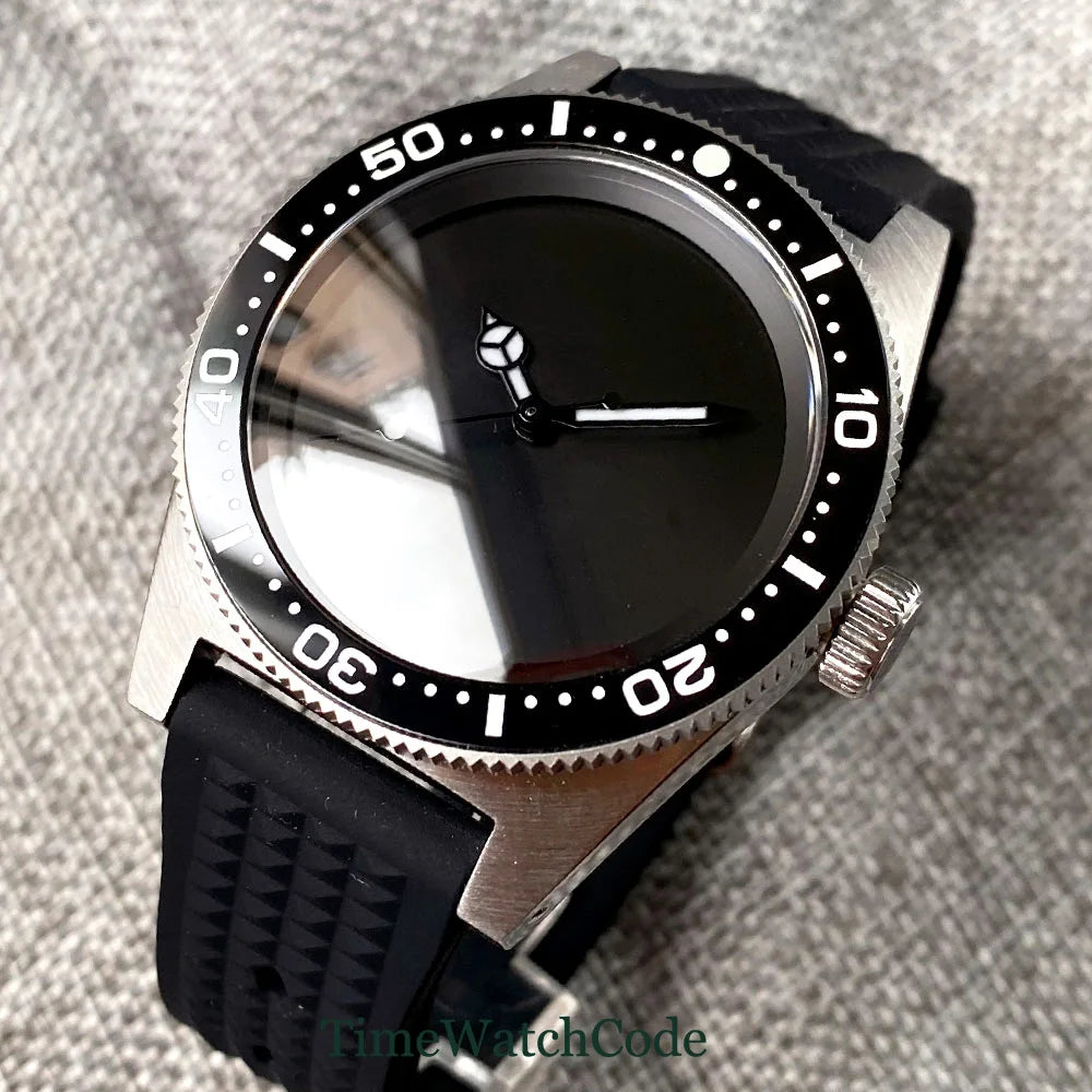 Tandorio 300m Diver 62Mas TD262 Automatic Men's Watch 41mm Flat Sapphire  PT5000/NH35