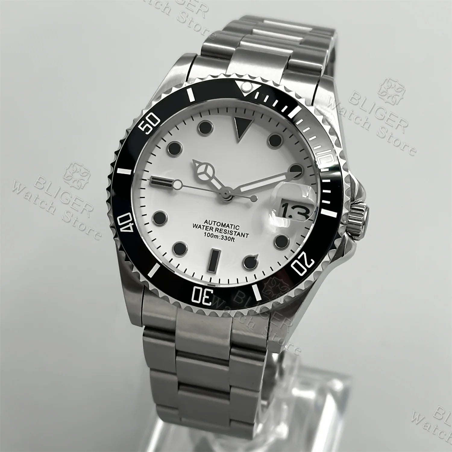 36mm Submariner Yacht Master 38mm 40mm NH35A PT5000 Date Sapphire Rotating Ceramic Bezel Luminous