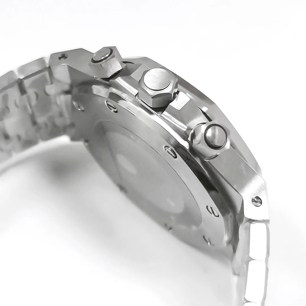 Quartz Royal Oak Octagon chronograph watch 41mm Japanese VK63 movement Sapphire 3ATM