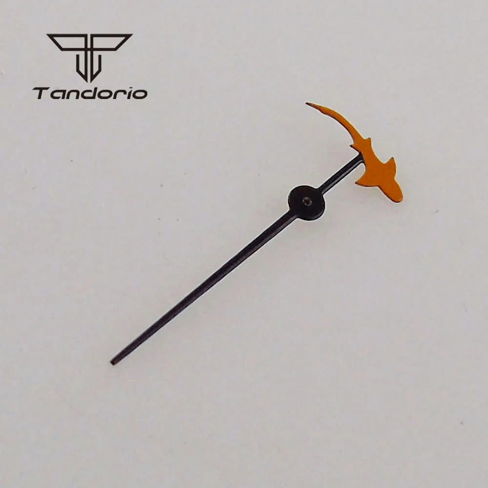 12.5mm Shark Watch Hands Accessories Wristwatch Second Pointers Replacement Spare Parts Fit NH34 NH35 NH36 NH38 Automatic Movement