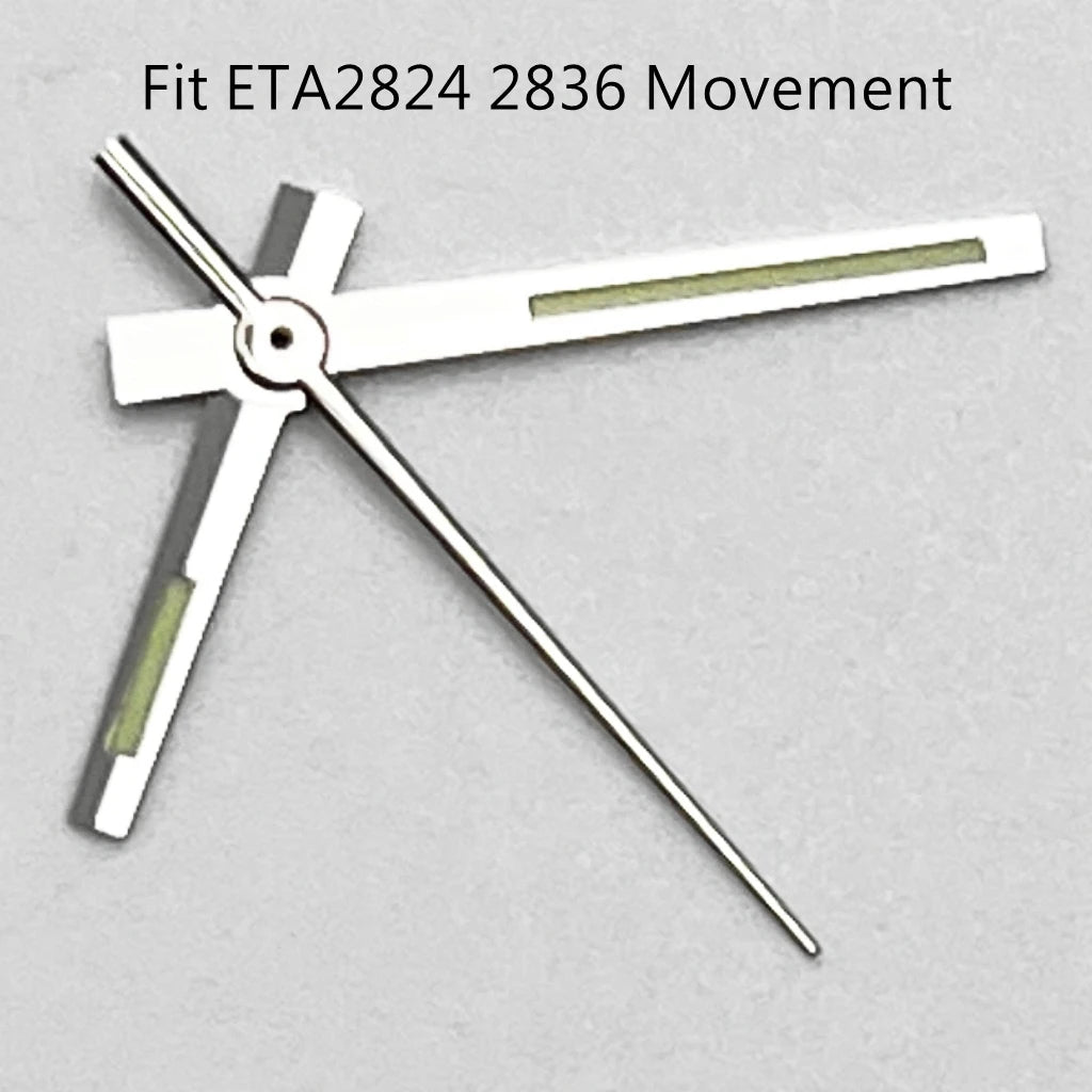 NH35 Silver/Rose gold Watch Luminous Hands Fit NH35 NH36 ETA2836 2824 DG2813 3804 Miyota8215 8205 821A Movement Automatic