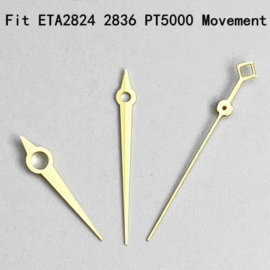 Watch Hands Fit NH35 NH36 ETA 2824 2836 PT5000 Miyota 8215 8205 821A DG2813 3804 Automatic Movement Watches Accessories
