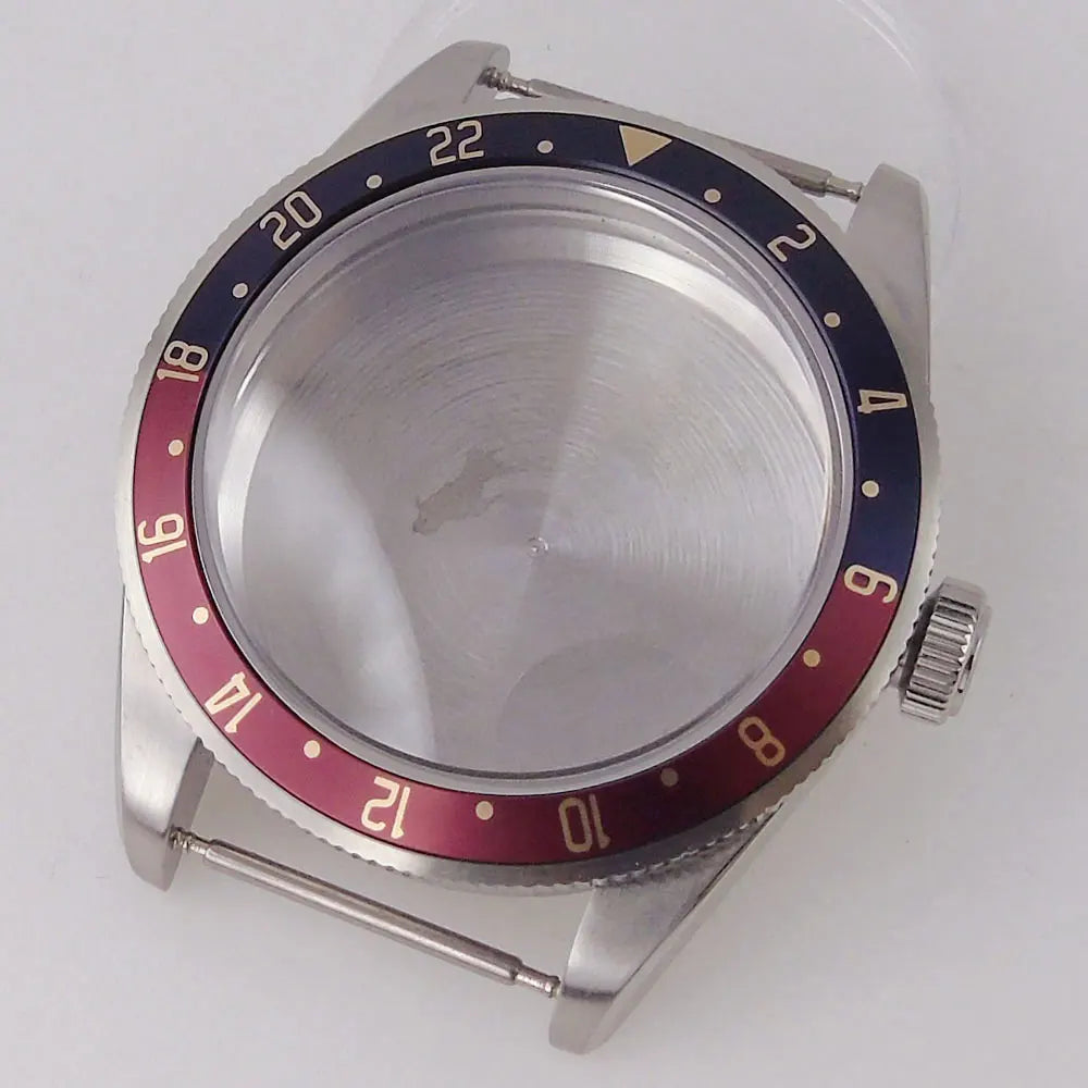 39mm Dive Watch Case BB58 Mod 20BAR Waterproof Dome Sapphire Glass 39mm Black Bay Watch Case for NH34 NH35 NH36 NH70 ETA2824 PT5000 Watch Parts