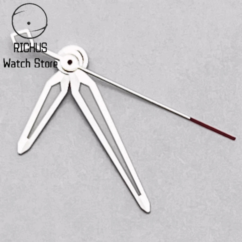 NH35 Silver Watch Hands Green Luminous Fit NH35 NH36 Movement Watch Accessories