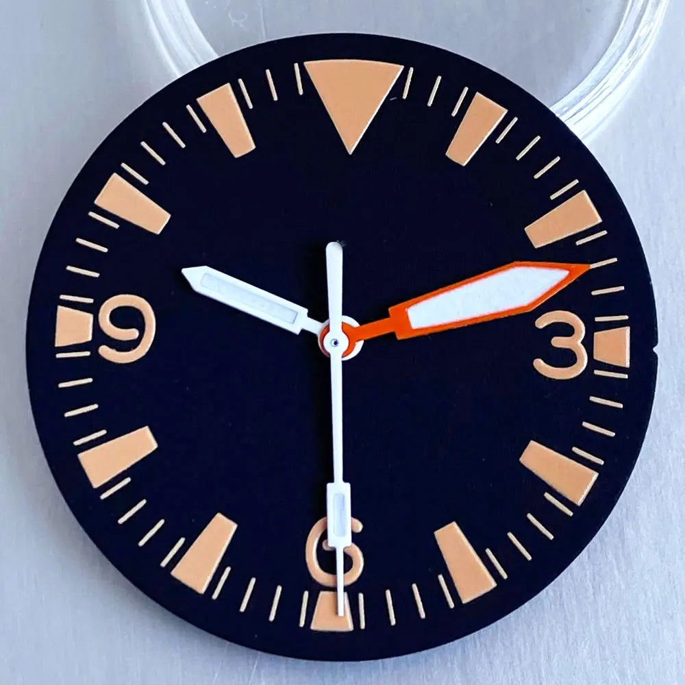 31mm Dial Luminous Hands Fit for NH35 NH36 NH38 ETA2824 PT5000 Miyota8215 Automatic Movement