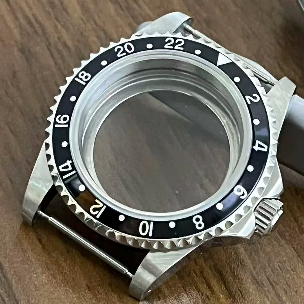 Retro Diver case 39mm,10bar waterproof stainless steel sapphire crystal case, suitable for NH34, NH35, NH36 mechanical movement accessories