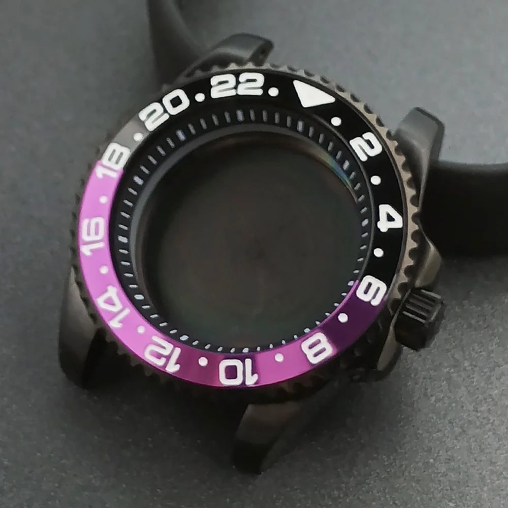 40.5mm Submariner Case GMT with Chapter Ring for NH34 NH35 NH36 Movement Sapphire 10ATM