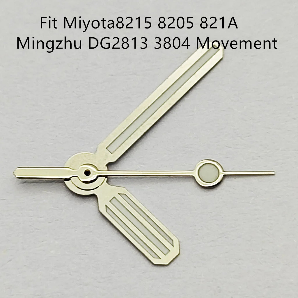 wide Watch Hands Green Luminous Hands Fit NH35 NH36 ETA 2824 2836 pt5000 Miyota8205 8215 821A Mingzhu DG2813 3804 Movement