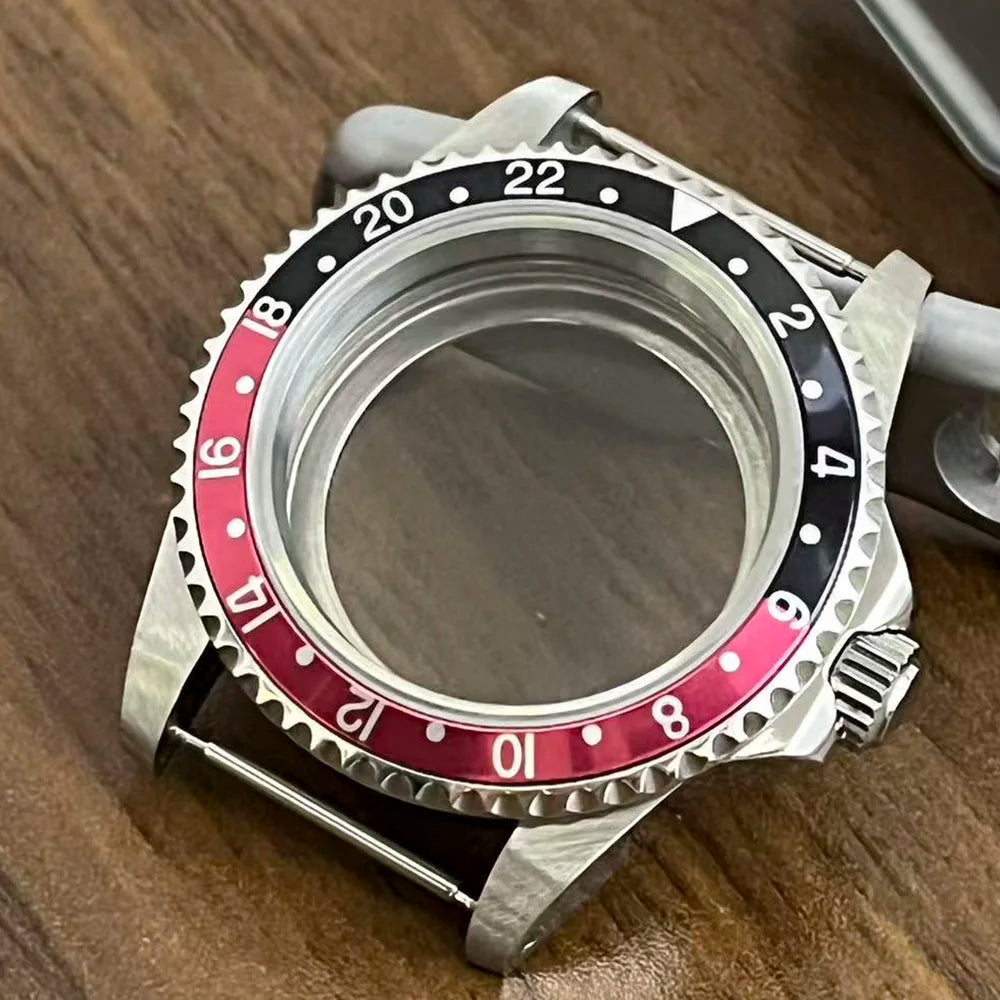Retro Diver case 39mm,10bar waterproof stainless steel sapphire crystal case, suitable for NH34, NH35, NH36 mechanical movement accessories