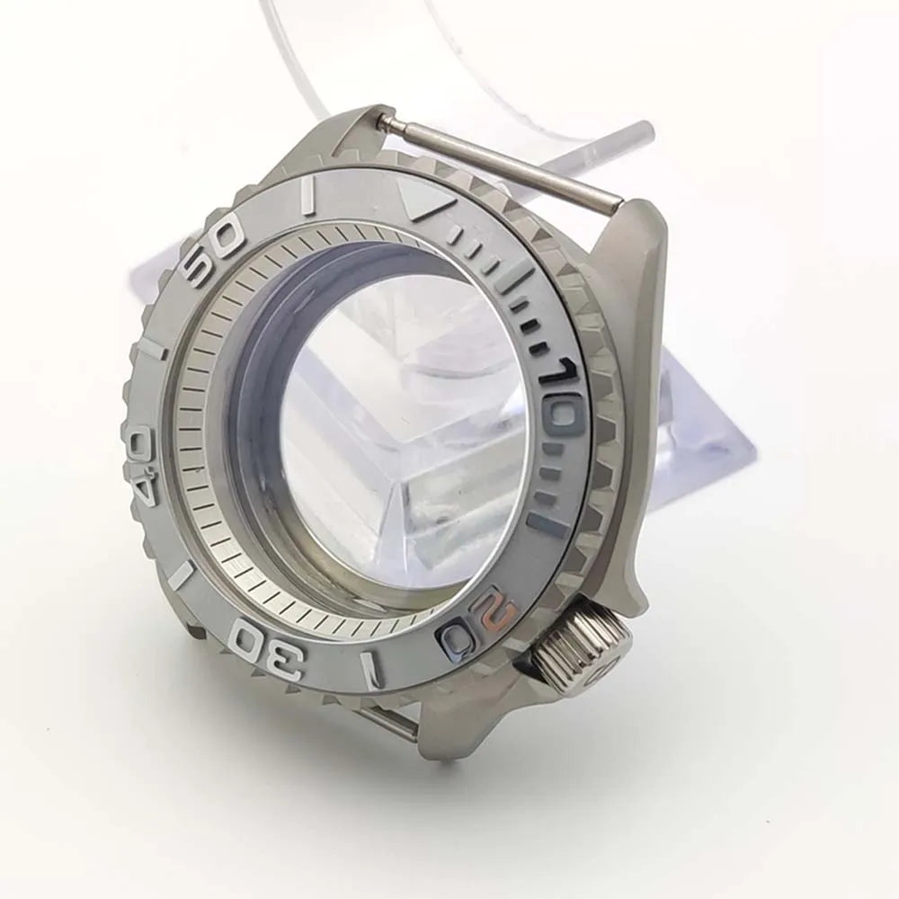 Yacht Master Case 42MM for NH35 NH36 Movement Sapphire crystal stainless steel case Watch Accessories SKX007