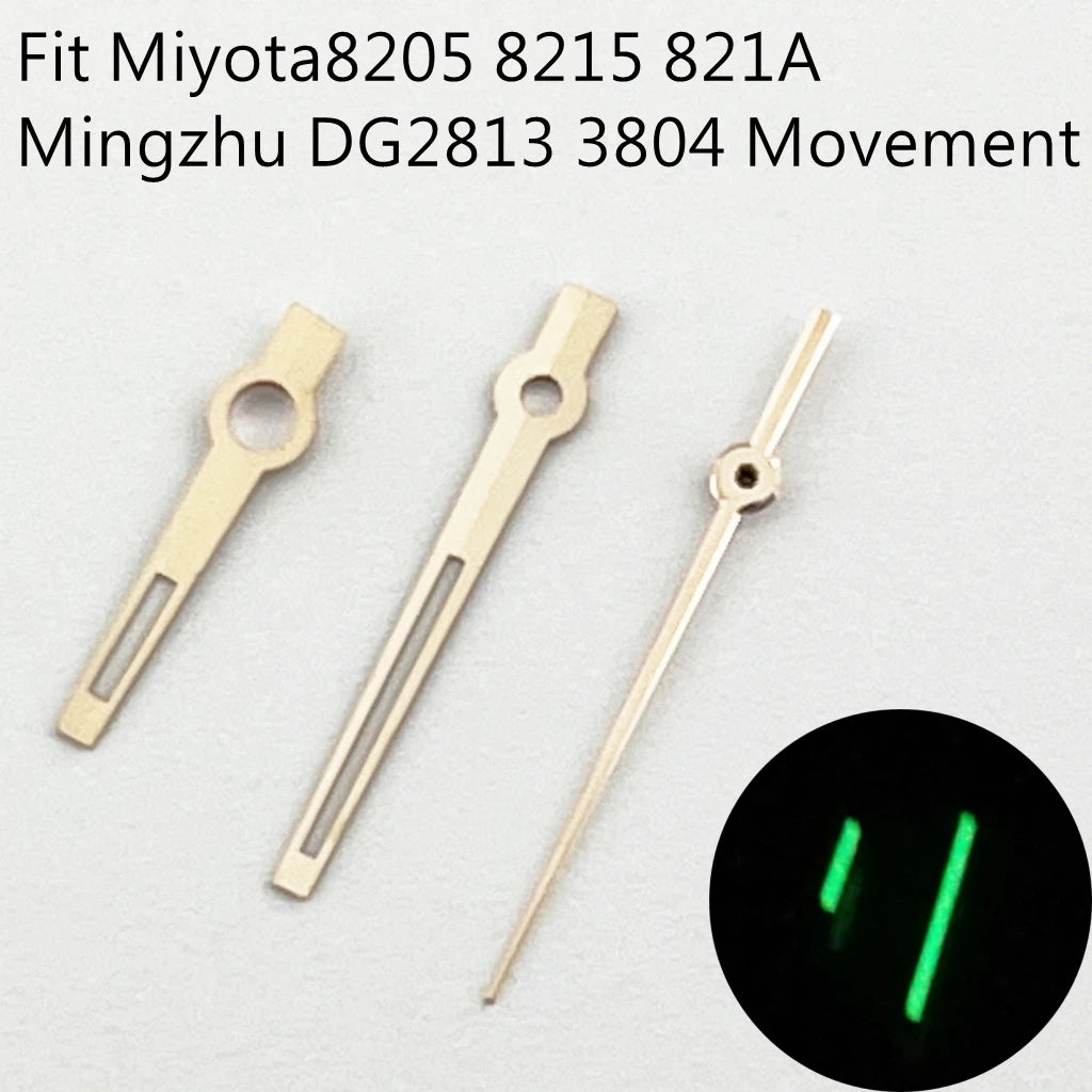 NH35 Silver/Rose gold Watch Luminous Hands Fit NH35 NH36 ETA2836 2824 DG2813 3804 Miyota8215 8205 821A Movement Automatic
