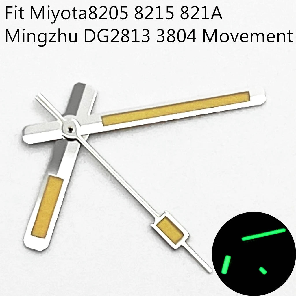 NH35 Luminous Watch Hands Fit NH35 NH36 PT5000 ETA2836 2824 DG2813 3804 Miyota8215 8205 821A Movement Watch Accessories