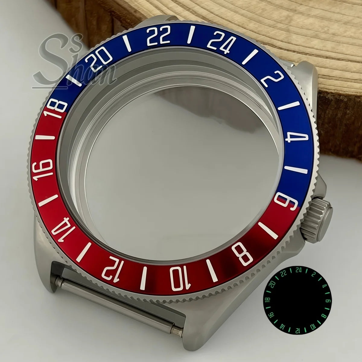 40mm tactics frog FX diving watch case dome sapphire luminous bezel NH34A NH35A ETA2824 PT5000 movement parts